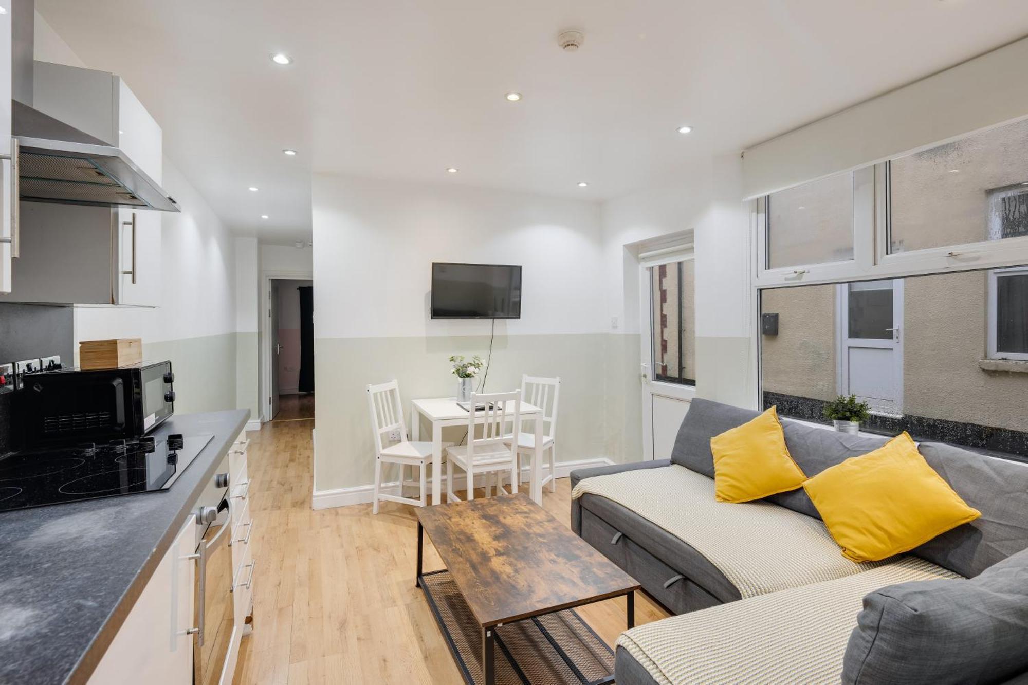 2 Bedroom Apartment For Up To 6 Nr Centre Cardiff Esterno foto
